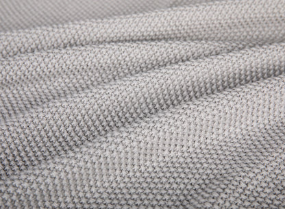ComfortAce Albufeira Woondeken 150x200 cm – 100% Katoen – Gebreide Plaid – Vapor Blue[DSA15201-VAPOR.B]